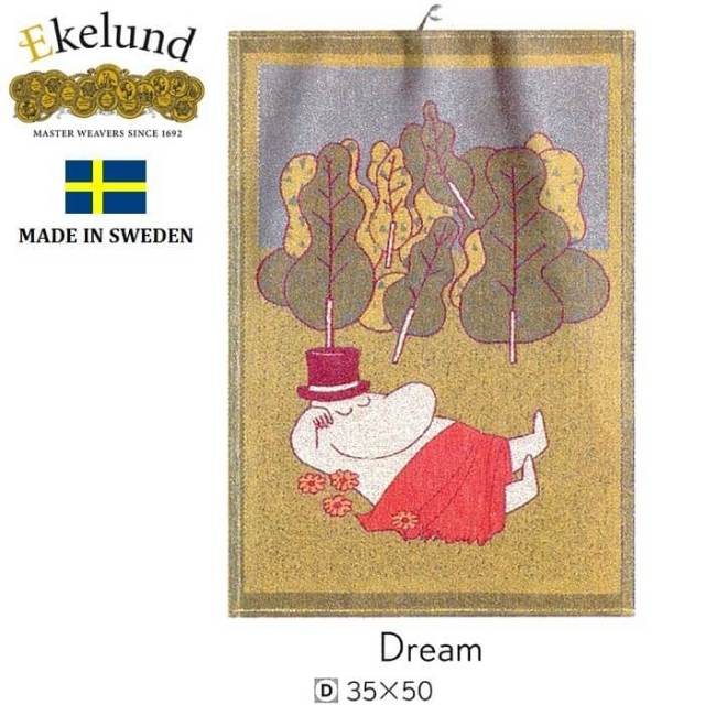 エーケルンド　ekelund 北欧　タオル　オーガニックコットン　ムーミン　moomin フィンランド