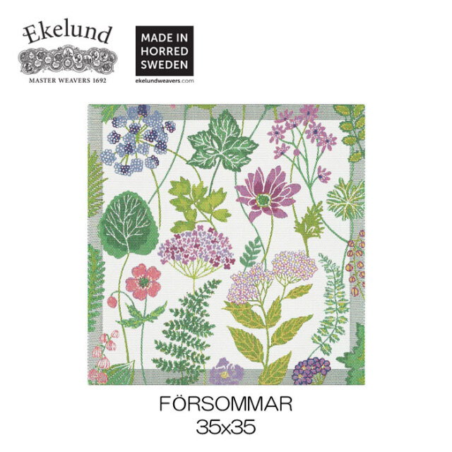 エーケルンド FORSOMMAR 35×35cm 【テーブルナプキン/プレイス