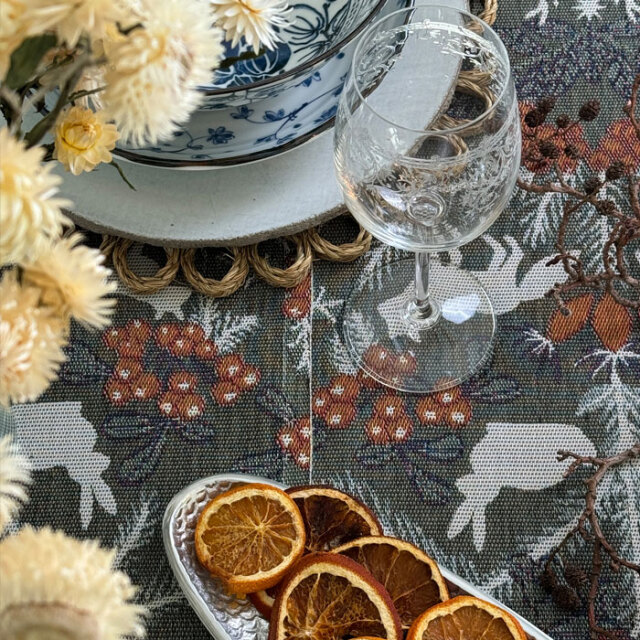 エーケルンド　ekelund 北欧　テーブルランナー　オーガニックコットン　スウェーデン