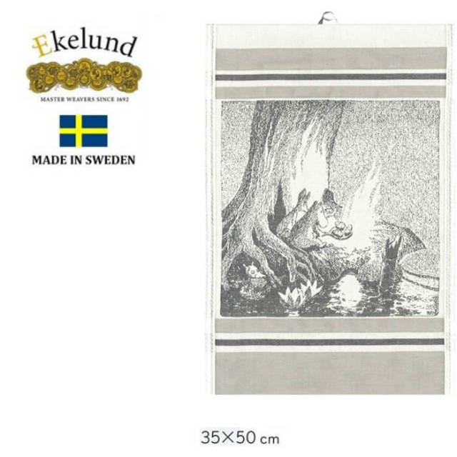 エーケルンド　ekelund 北欧　タオル　オーガニックコットン　ムーミン　moomin フィンランド