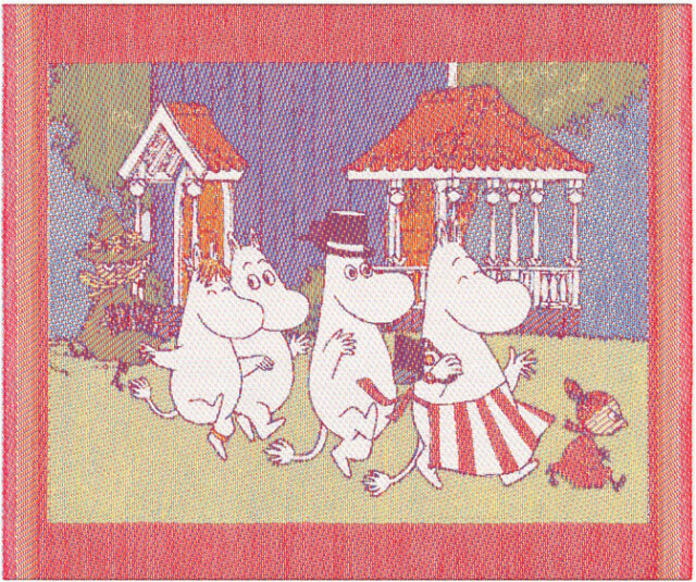 オーダー分≫≫≫北欧ムーミン様 エーケルンド Ekelund ムーミン MOOMIN HOUSE 30×25cm