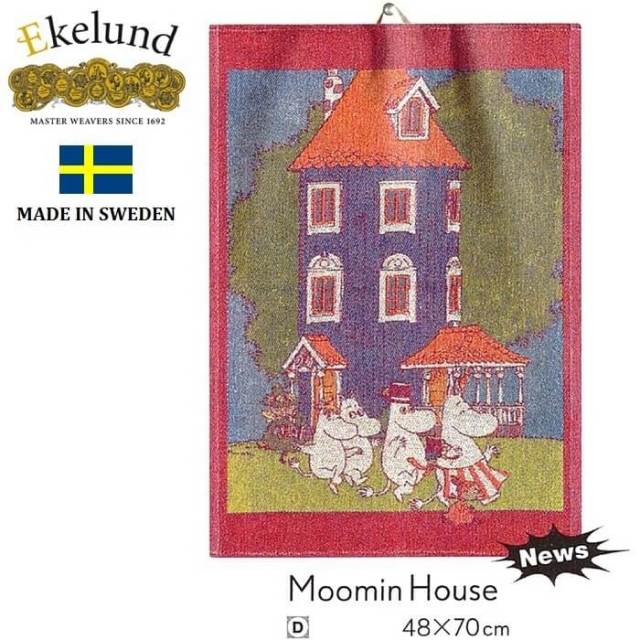 エーケルンド　ekelund 北欧　タオル　オーガニックコットン　ムーミン　moomin フィンランド