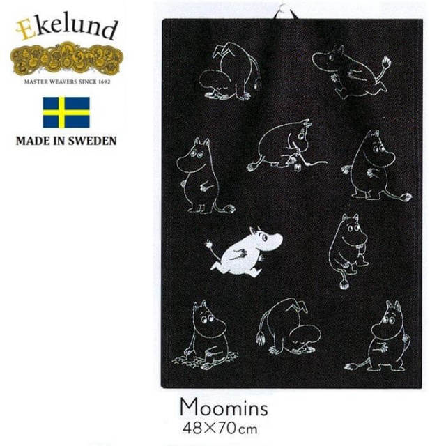 エーケルンド　ekelund 北欧　タオル　オーガニックコットン　ムーミン　moomin フィンランド