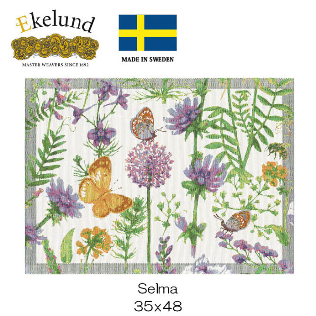 Ekelund エーケルンド　ランチョンマット　35×48㎝　6枚 エーケルンド SELMA 35×48cm 【ランチョンマット/プレイスマット
