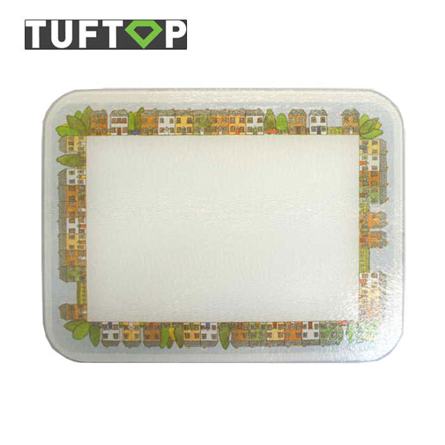 タフトップ　タウンハウス　ガラスまな板