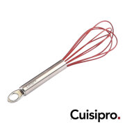 クイジプロ Cuisipro 泡だて器 小 赤レッド シリコンコートウィスク エッグウィスク