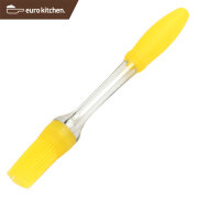 ユーロキッチン eurokitchen シリコンブラシ スポイト付 イエロー シリコン刷毛【ペストリーブラシ/シリコンブラシ/ラウンドブラシ/シリコーン刷毛/丸形/筆型】