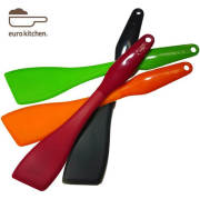 ユーロキッチン　eurokitchen　シリコン調理用フライ返し　ターナー　スパチュラ　（黒・緑・橙・赤）【ハンドクリーナー】★アウトレット・訳あり特価品★【コーティングフライパン/鍋/傷つけない/キッチンツール】