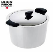 クーンリコンKUHNRIKON　ホットパンHOTPAN保温調理鍋　22cm　5Ｌ　白ホワイト【送料無料】【動画】