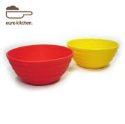 ユーロキッチン eurokitchen シリコンベビーボウル2個セット 直径12cm 食洗機対応