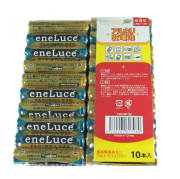 【完売】ｅｎｅＬｕｃｅ アルカリ乾電池 単四形 10本組 T4X10P-EL　【Z】