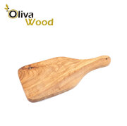 オリーバウッド Oliva Wood(オリーブウッド)オリーブの木まな板一枚板カッティングボード小25×11×1cmスタンダード#CB5S21S 取っ手付き