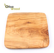 オリーバウッド OlivaWood オリーブの木 まな板 一枚板カッティングボード四角形 スタンダード 20×20×1 ＃ＳＱ２０２０Ｓ