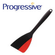 プログレッシブ Progressive デュアルスパチュラ フライ返し 大 (シリコン&ナイロンターナー) PATENTED【ハンドクリーナー】【動画】【特価品】