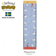 エーケルンドEkelund ムーミン MOOMIN LINE (ムーミン,リトルミィ) 35×120 【テーブルセンター/テーブルランナー/タペストリー/北欧/オーガニックコットン】 #32172