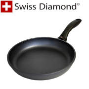 【完売】スイスダイヤモンド　SwissDiamond　＃６４２４IH浅型フライパン24cm【ＩＨ】【送料無料】【アウトレット・訳あり特価品】