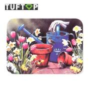 タフトップ　スプリングガーデン　ガラスまな板