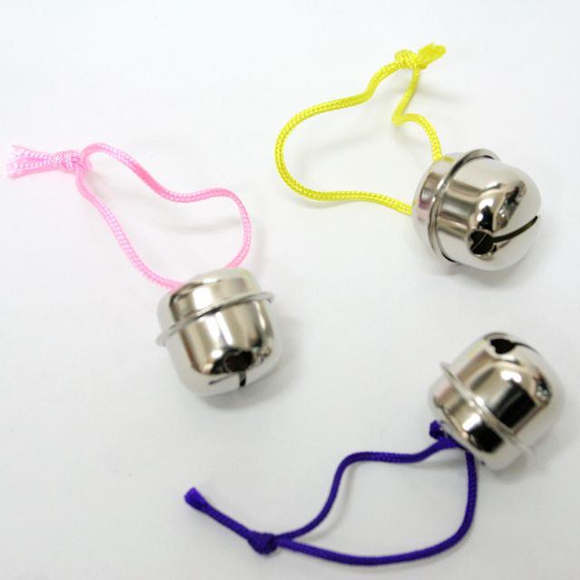 bn-005mik 極大・極小鈴（ニッケル、ひも付）50入