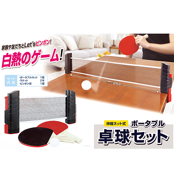 gb-230ff ポータブル卓球セット