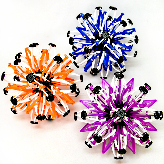 gb-398ima 【小】伸縮ボール【彩】　２４個入