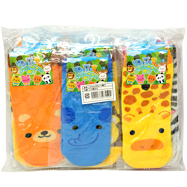 gc-711san 【限定】どうぶつキュート靴下　１２入