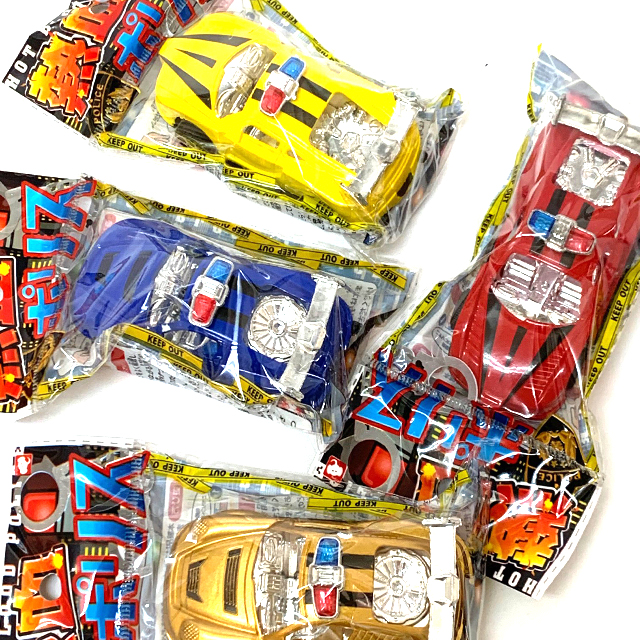 gk-772koz  熱血ポリス（ミニカー／プルバックカー）　25入