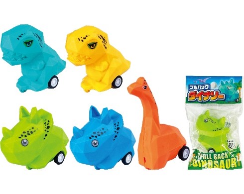 gk-966ima プルバックダイナソー　25入