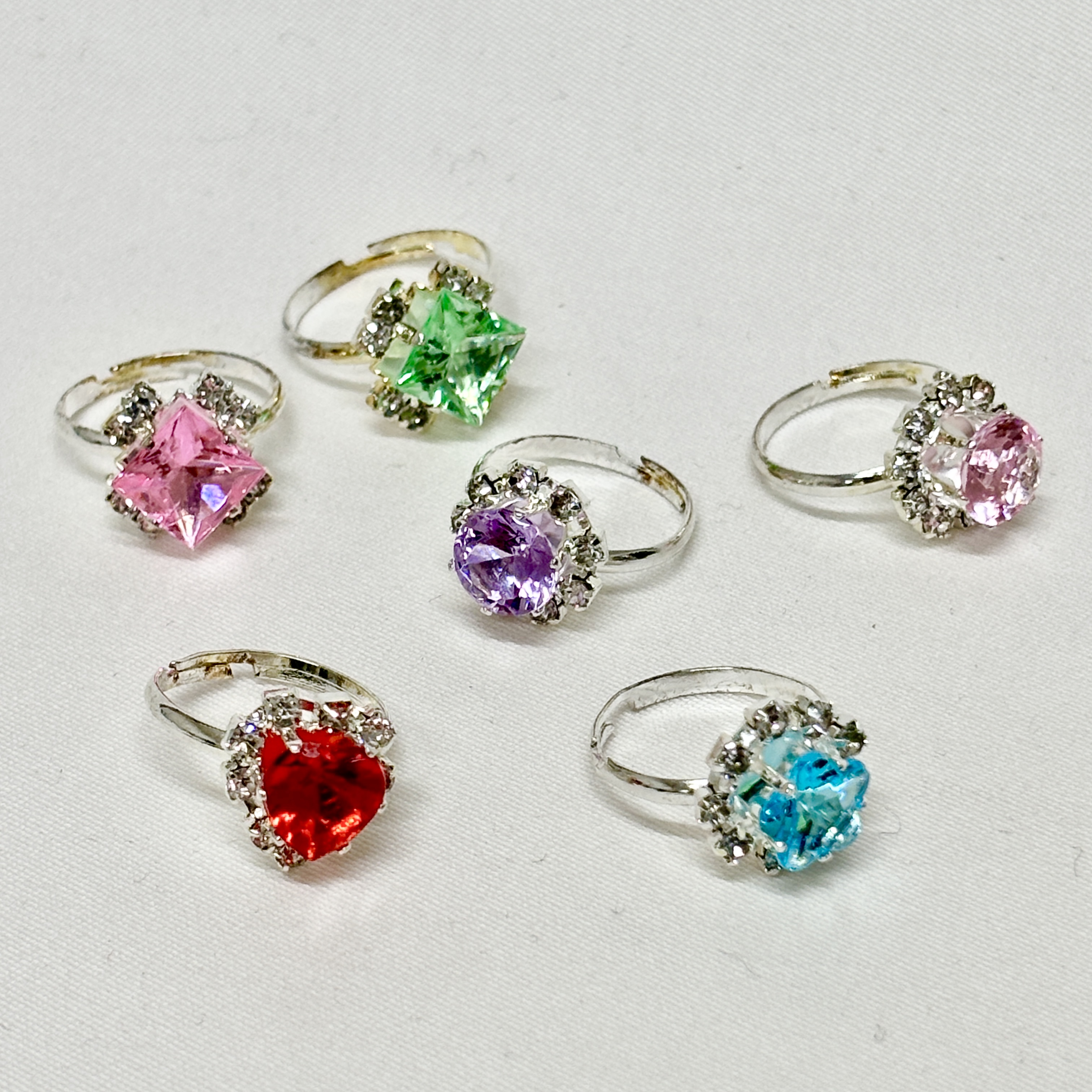 gk-980top キラキラ指輪アソート　24入