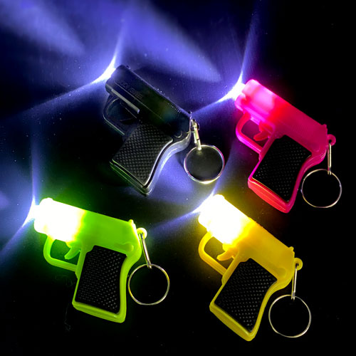 gla-14san ピストルライトキーホルダー　24入