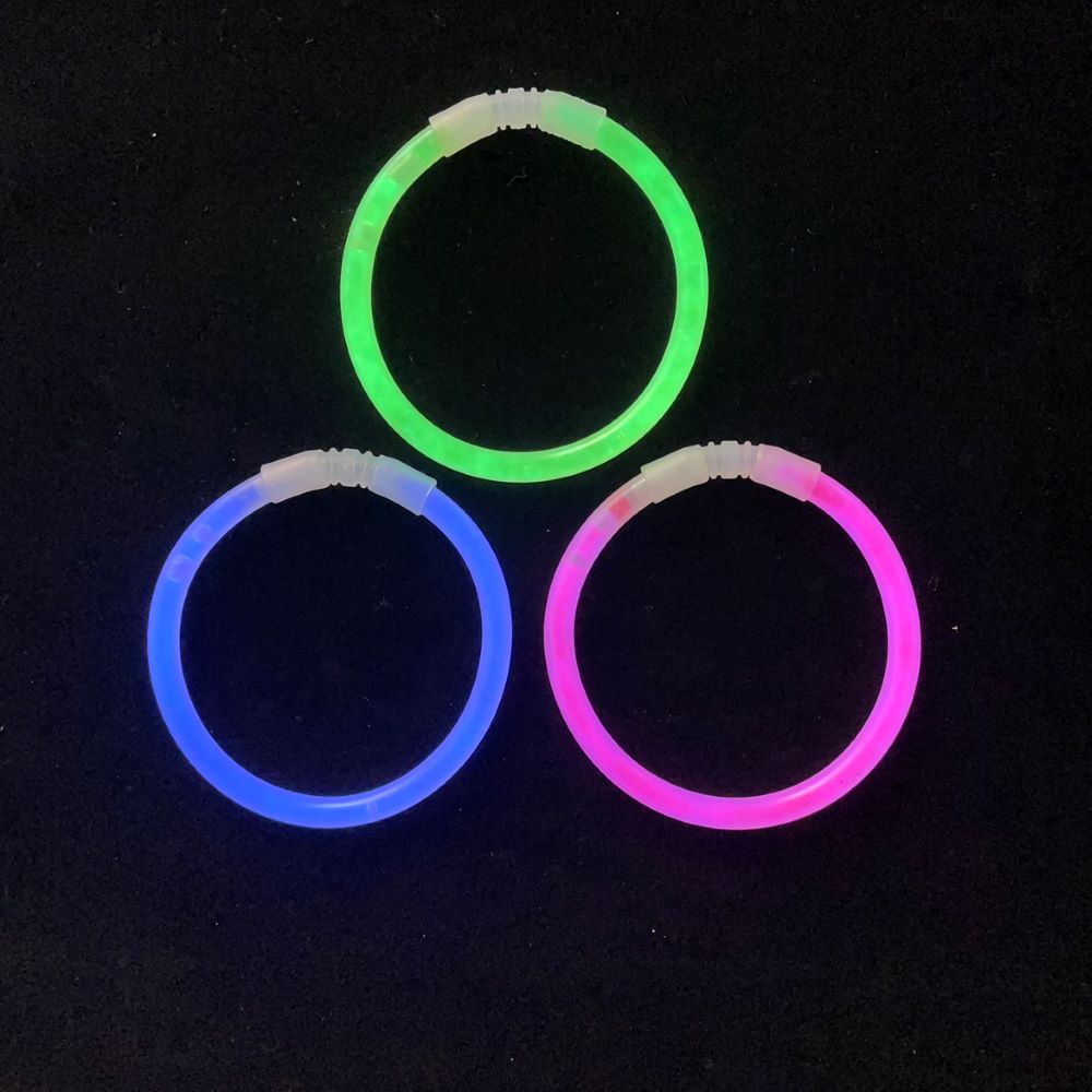 gla-25tow 【NEW3本入】ルミカ 光るブレスレット3本入　25袋入