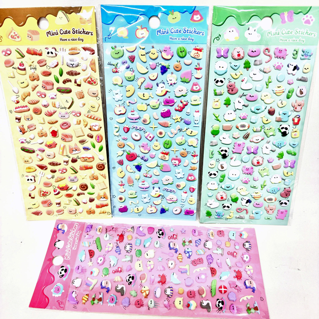 gp-347top ぷっくりプチデコシール 24入