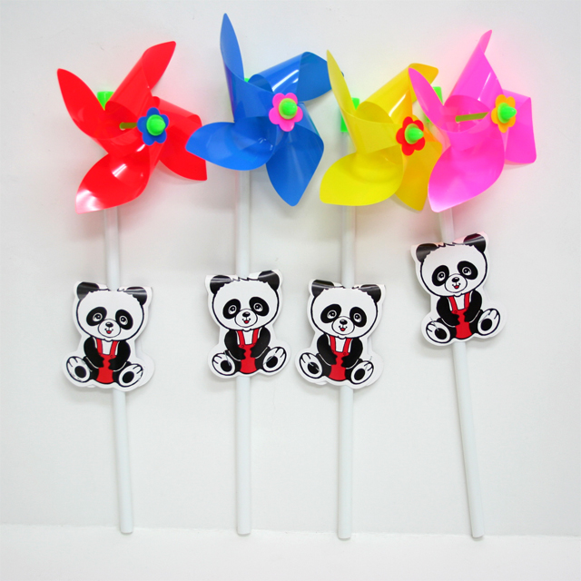 gr-057mik パンダ風車(小）　40入（かざぐるま）