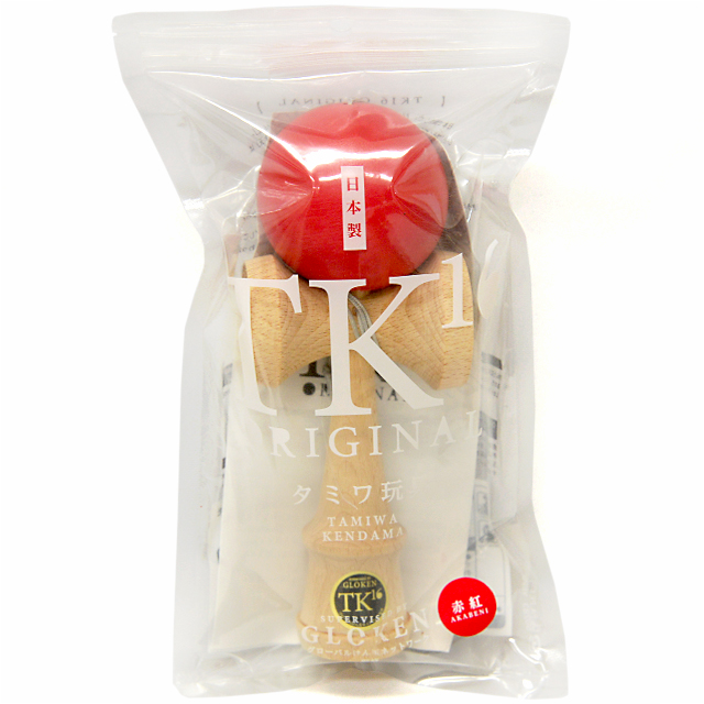 gr-092ima けん玉 TK16 （けん玉ワールドカップ公認）　赤　（ケン玉・けんだま・ケンダマ）