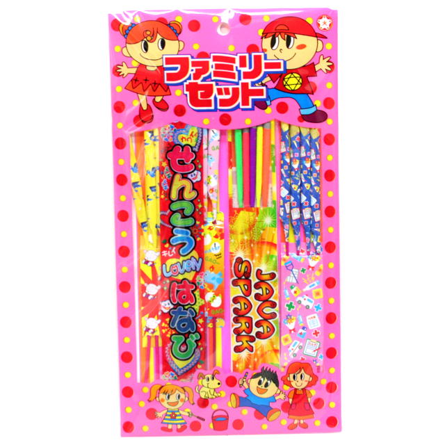 hs-040b ファミリーセット　S　1個　【花火・はなび/花火セット】