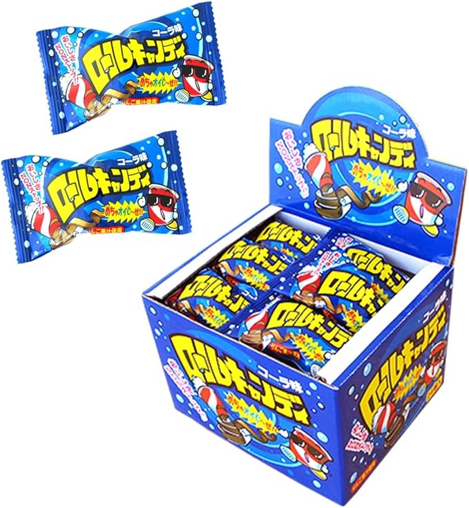 k-6-04co ロールキャンディ／コーラ　24入【駄菓子】
