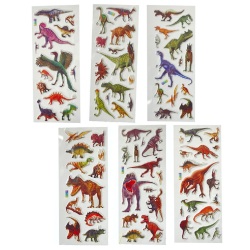 gp-340tow ぷっくりダイナソーシール　50入