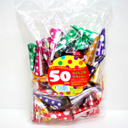 bc-161koz ホイル三角クラッカー　５０個入