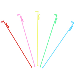 bf-039mkis ゴム風船用ワンタッチ棒（普通サイズ21cm、フーセン棒）100本入　(ふうせん／風船)