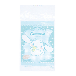 bm-207sin 【小ロット】綿菓子袋(シナモロールギンガムチェック）20枚入（わたがし用袋）