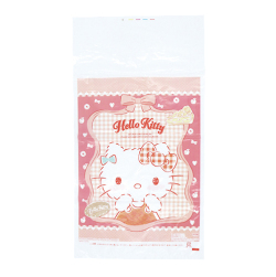 bm-207hkg 【小ロット】綿菓子袋（ハローキティーギンガムチェック）20枚入（わたがし用袋）