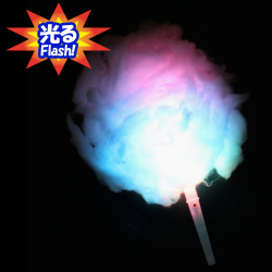 bm-233btow 光るわたがし棒　10本入【わたがし用品】