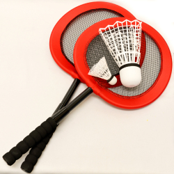 gb-214aima どでかバトミントンセット（赤）　１セット