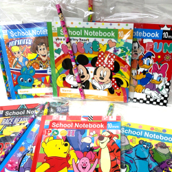 gg-300san ディズニーオールスター学習帳えんぴつセット　24入