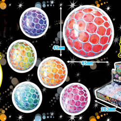 gk-923hir つぶつぶクリスタルボール（小）（新型にぎにぎぶどうボール）　２４入