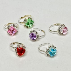 gk-980top キラキラ指輪アソート　24入