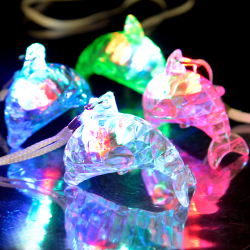 gld-080ima 光るイルカペンダント　３６入