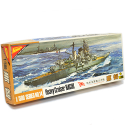gr-414toc 【限定コレクター商品】Nichimo1/500完全スケールシリーズNO.14・パワーモデル　日本海軍重巡洋艦　那智