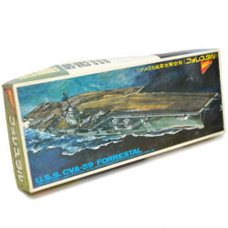 gr-415toc 【限定コレクター商品】Nichimo1/750スケール・パワーモデル　アメリカ海軍攻撃空母　フォレスタル