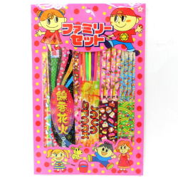 hs-041b ファミリーセット　M　1個　【花火・はなび/花火セット】