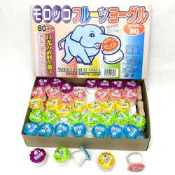 k-25-4 モロッコフルーツヨーグル スーパー80入【駄菓子】